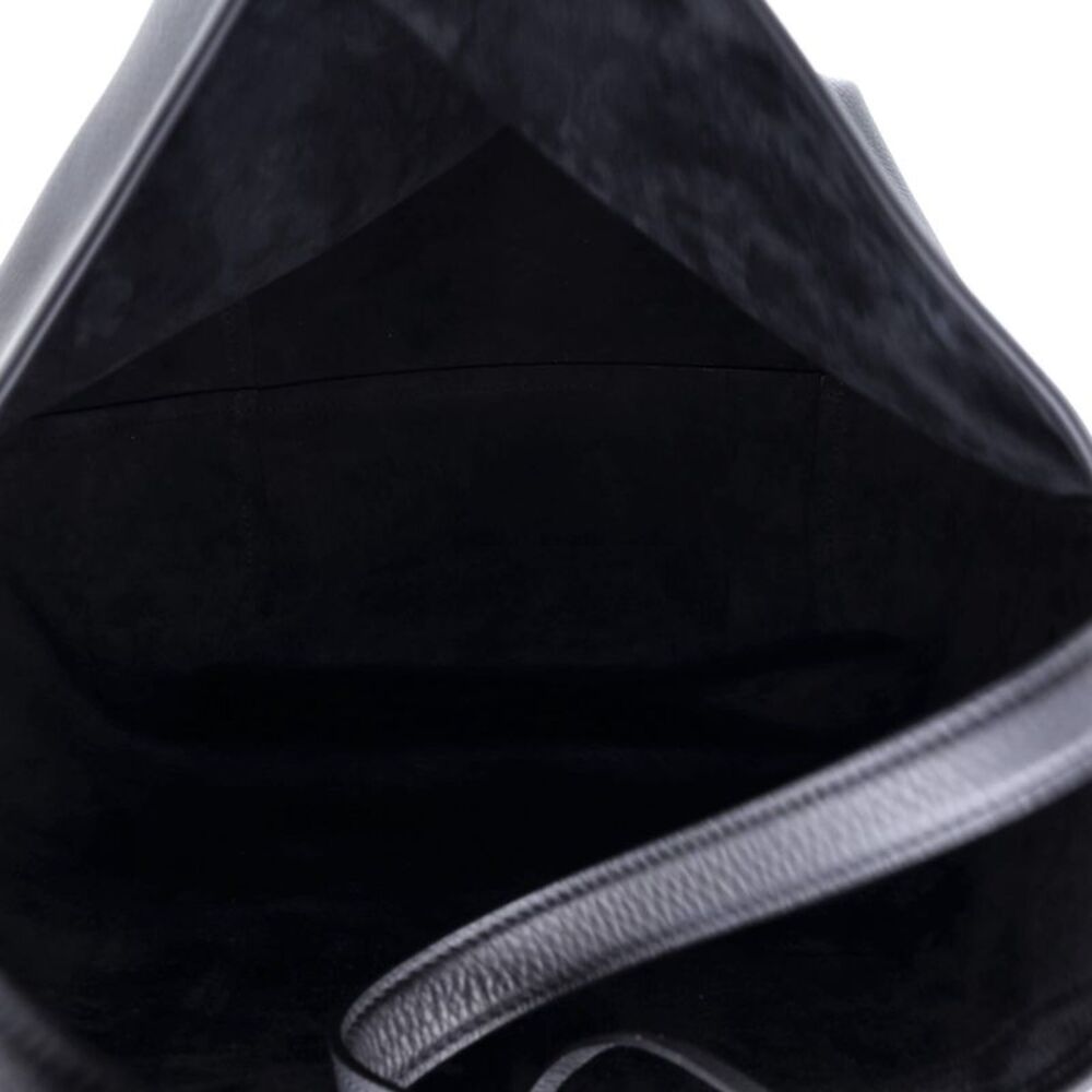 The Row N/S Park Tote Leather Medium Black - Picture 5 of 6